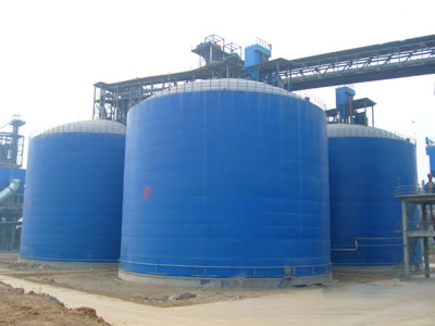 金塔水泥钢板库改造